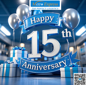 广州皆晋国际货运代理有限公司15周年纪念日快乐